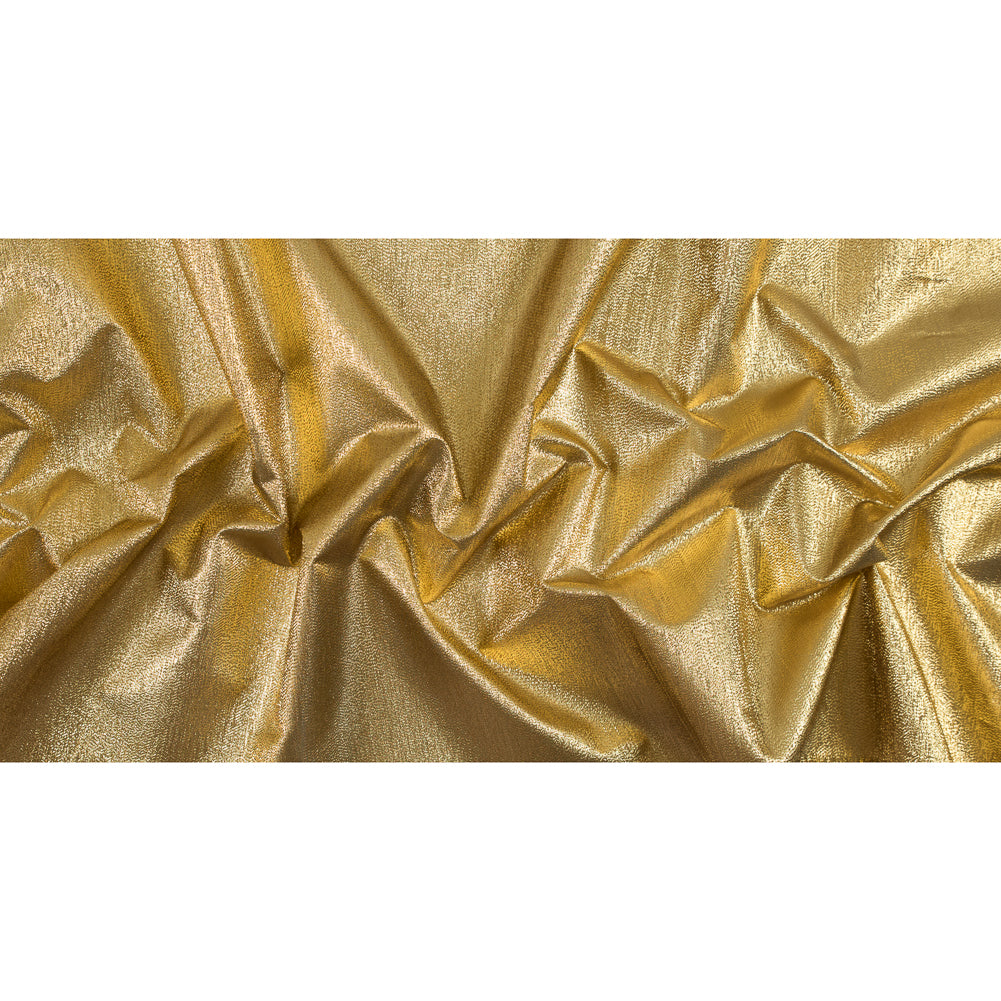 Woven Lame - Metallic Gold
