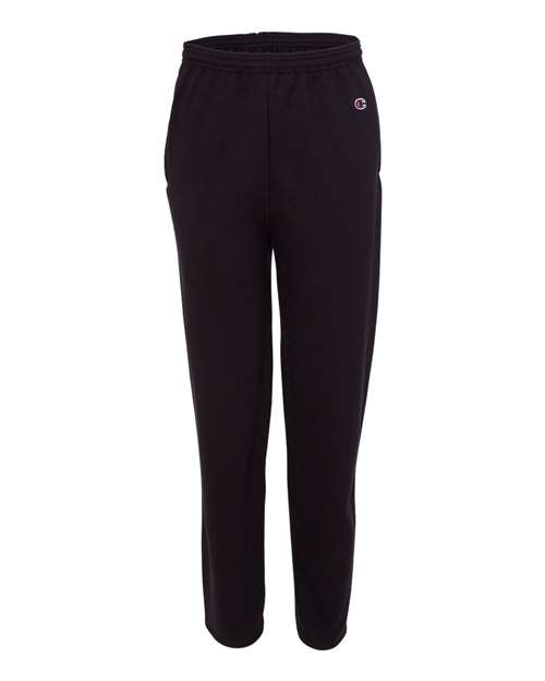 Champion Men's Powerblend Open-Bottom Sweatpants with Pockets