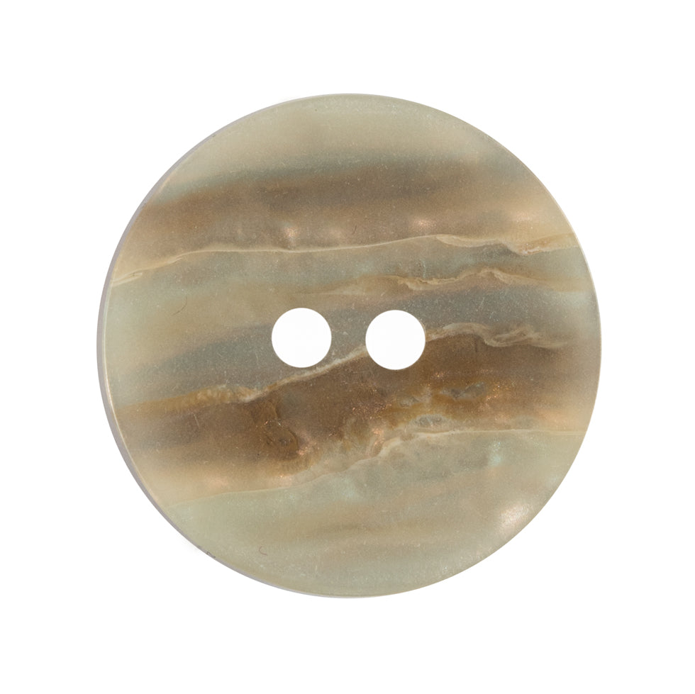 Pearlized Plastic Button - 44L/28mm