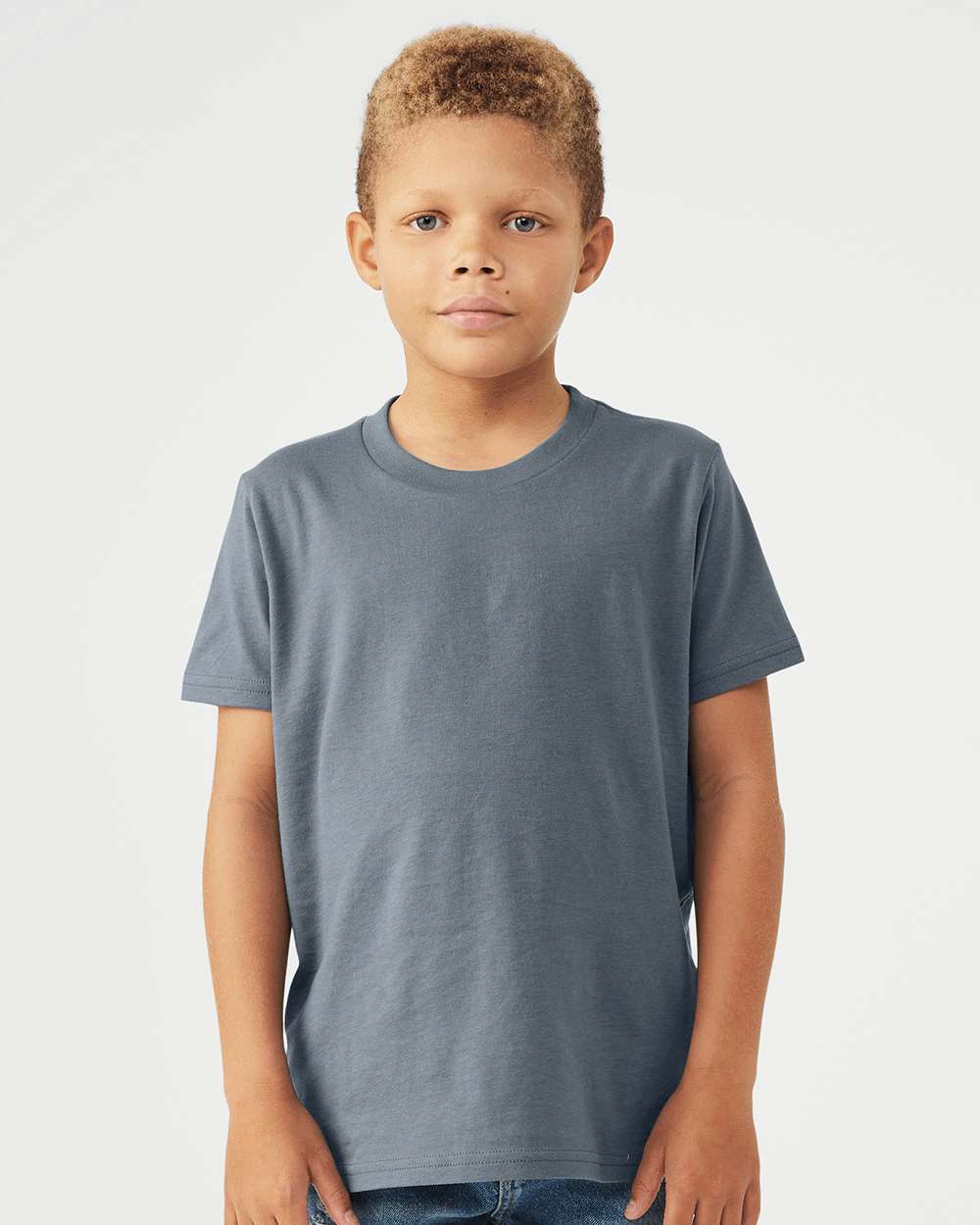 BELLA + CANVAS® Youth Jersey Crewneck Short Sleeve Tee
