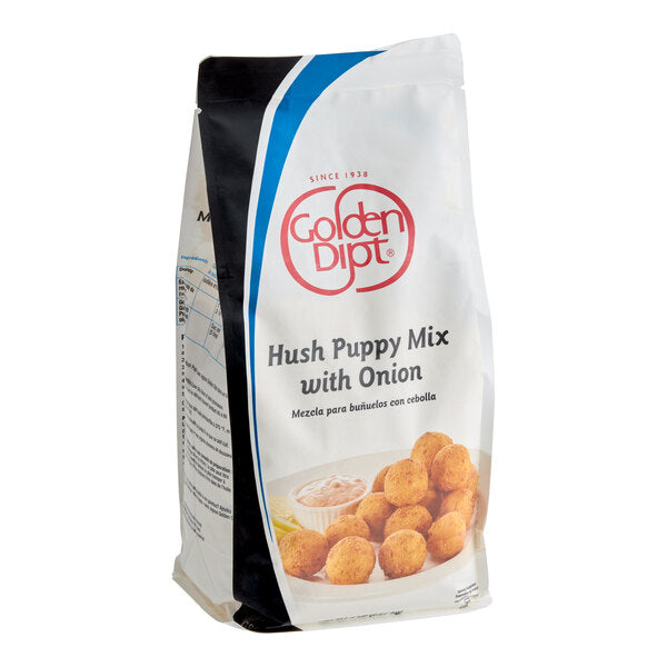 Golden Dipt Hush Puppy Mix with Onion 5 lb. - 6/Case