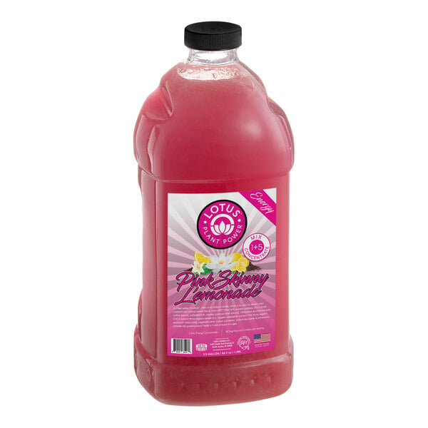 Lotus Plant Energy Skinny Pink Lemonade 5:1 Energy Concentrate 64 fl. oz.