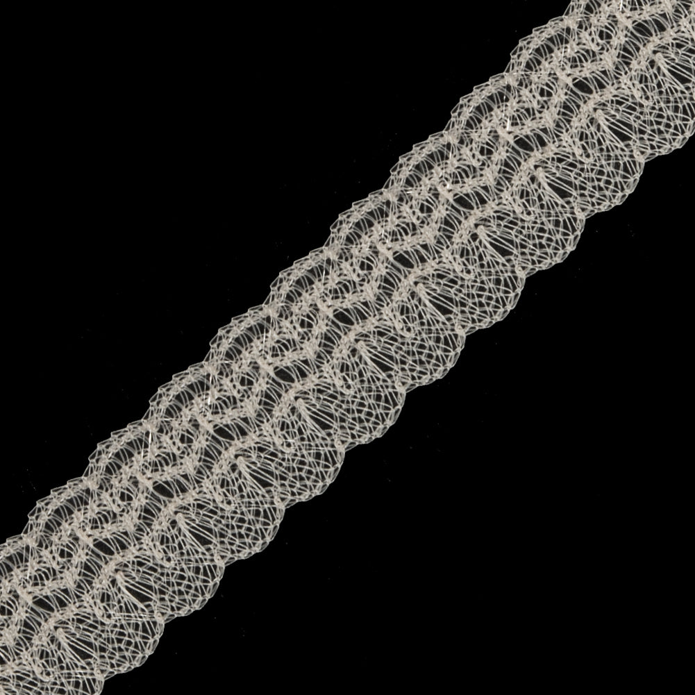 Nude Fine Lace Trim 0.25"