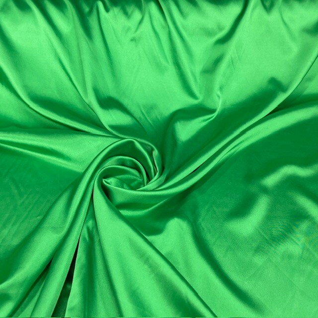 1 Yard 60” Stretch Charmeuse Satin Fabric – 195 GSM, Silky 2 Way Stretch for Bridal, Evening Dresses & Event Décor (97% Polyester, 3% Spandex)