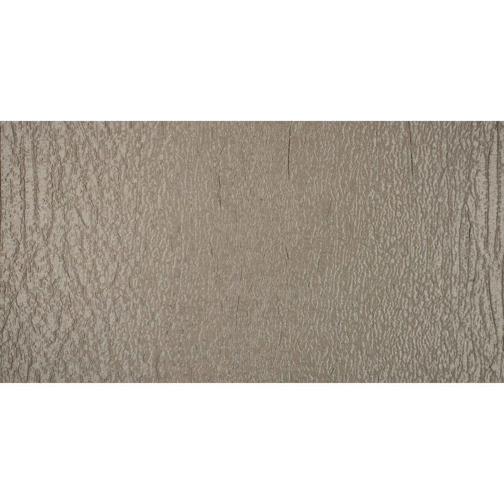 Oxford Tan Luminous Crinkled Brocade