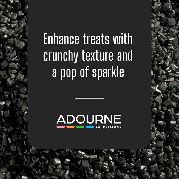 Adourne Expressions Coarse Black Sanding Sugar 10 lb.