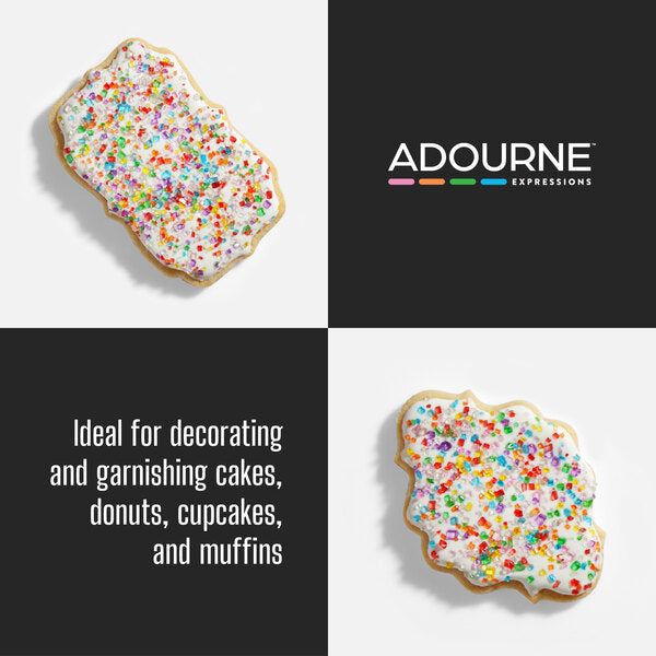 Adourne Expressions Coarse Rainbow Sanding Sugar 10 lb.