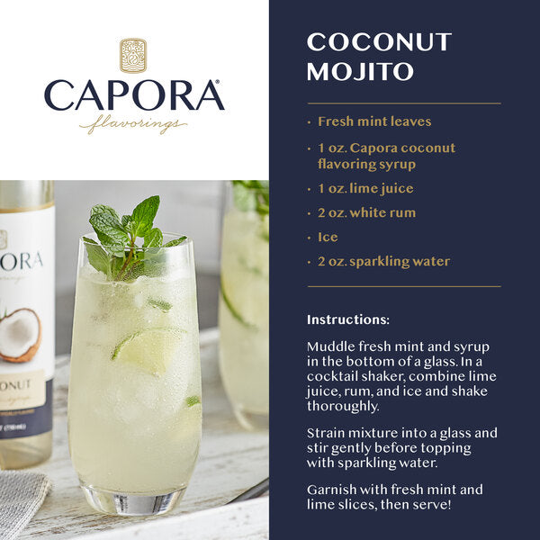 Capora Coconut Flavoring Syrup 750 mL