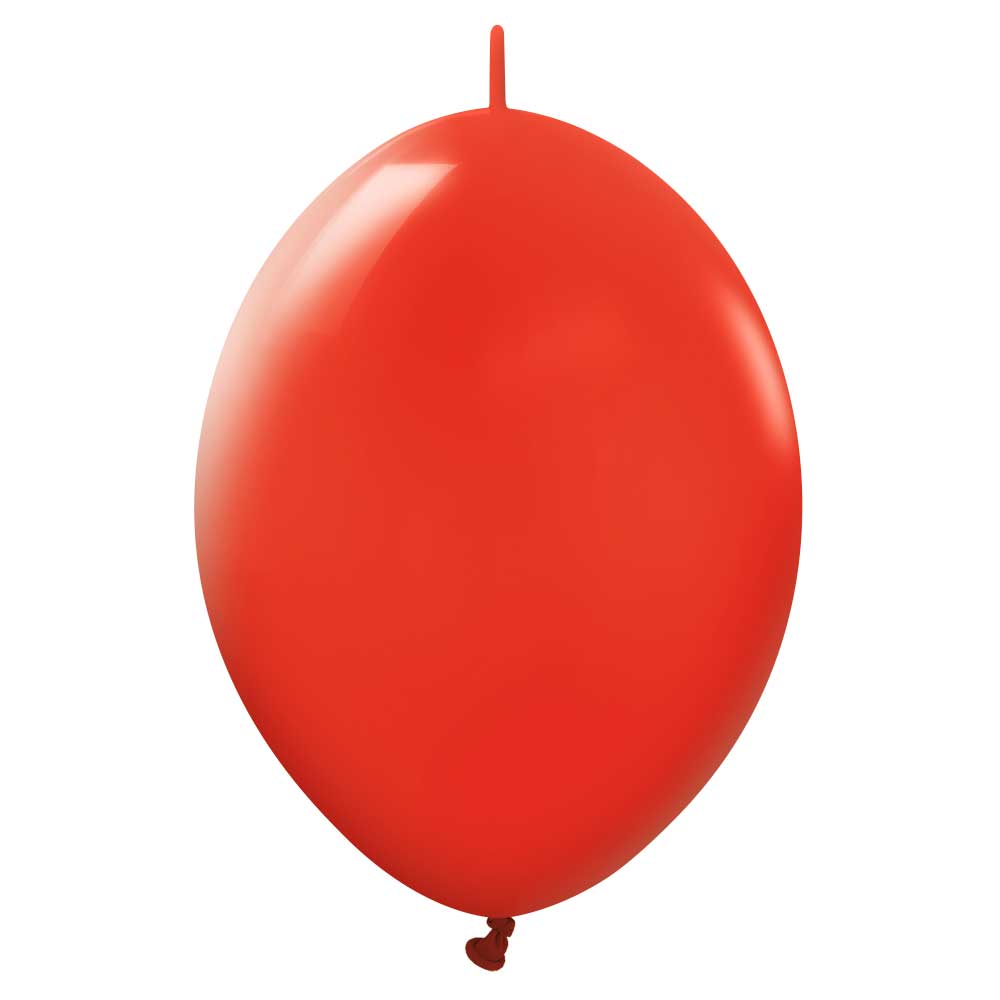 Latex Balloons Kalisan K-Link Red 12 Inch