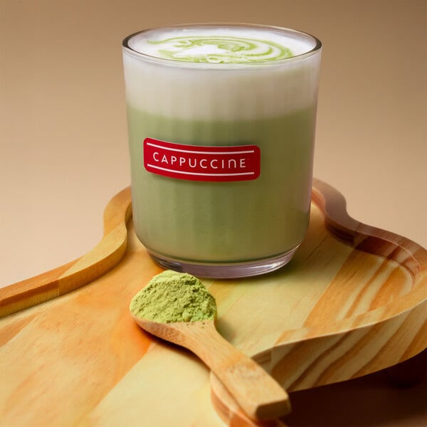 Cappuccine Matcha Latte Frappe Mix 3 lb. - 5/Case