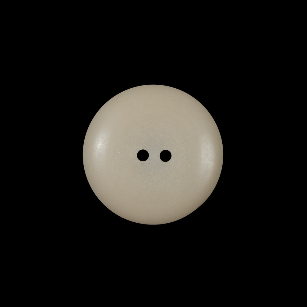 Beige Plastic 2-Hole Button - 32L/20mm