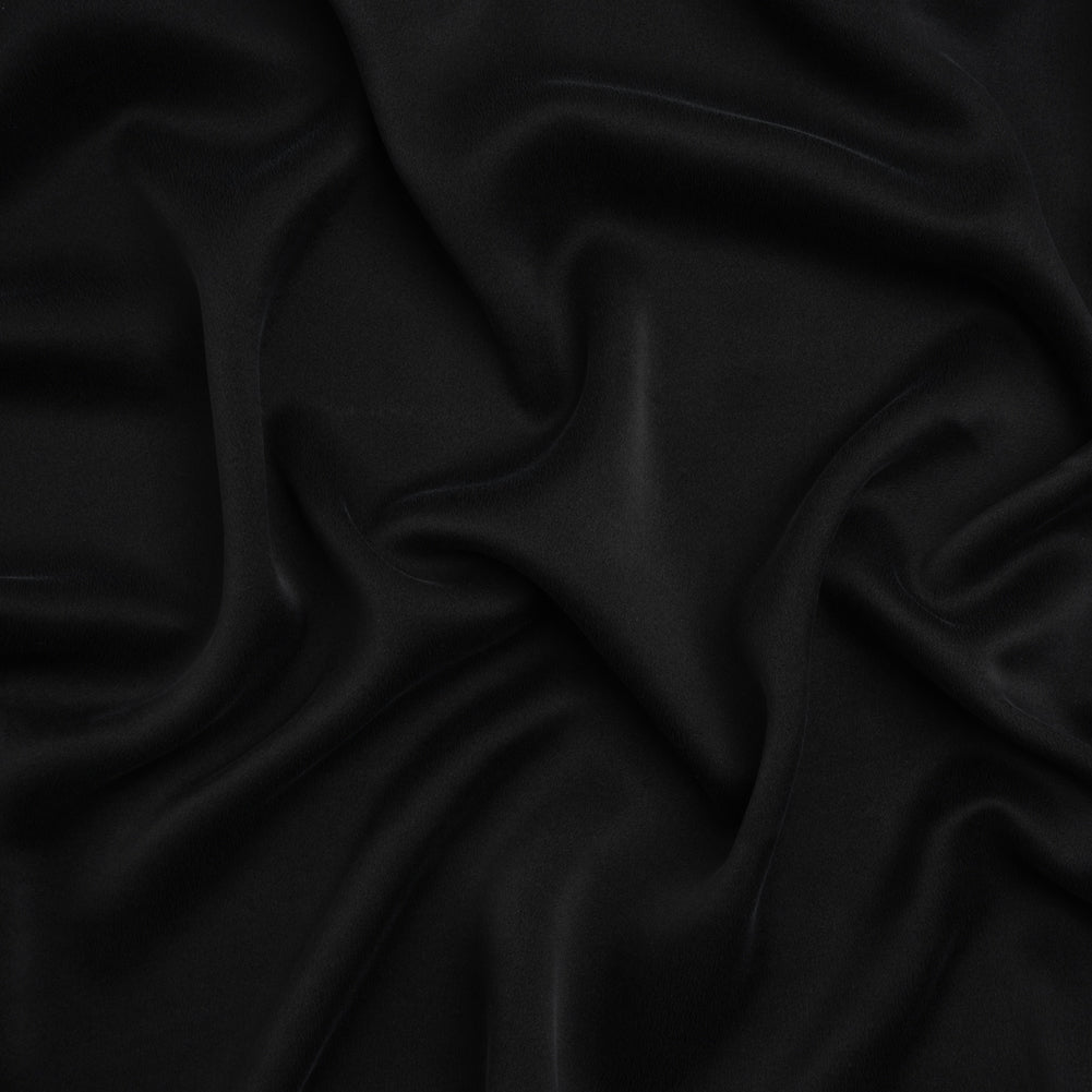 Washed Silk Charmeuse 19mm - Black