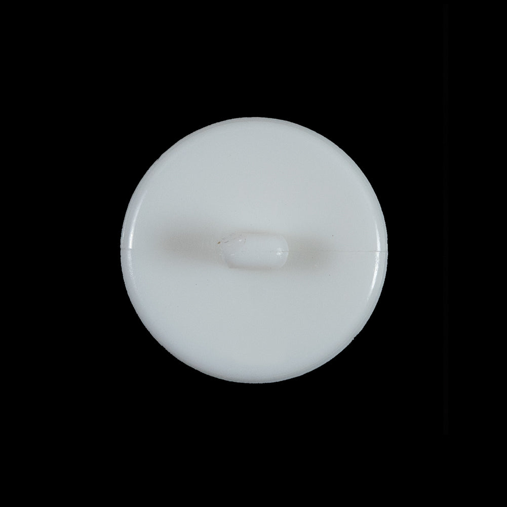 White Beveled Pinwheel Petals Shank-Back Button - 36L/23mm