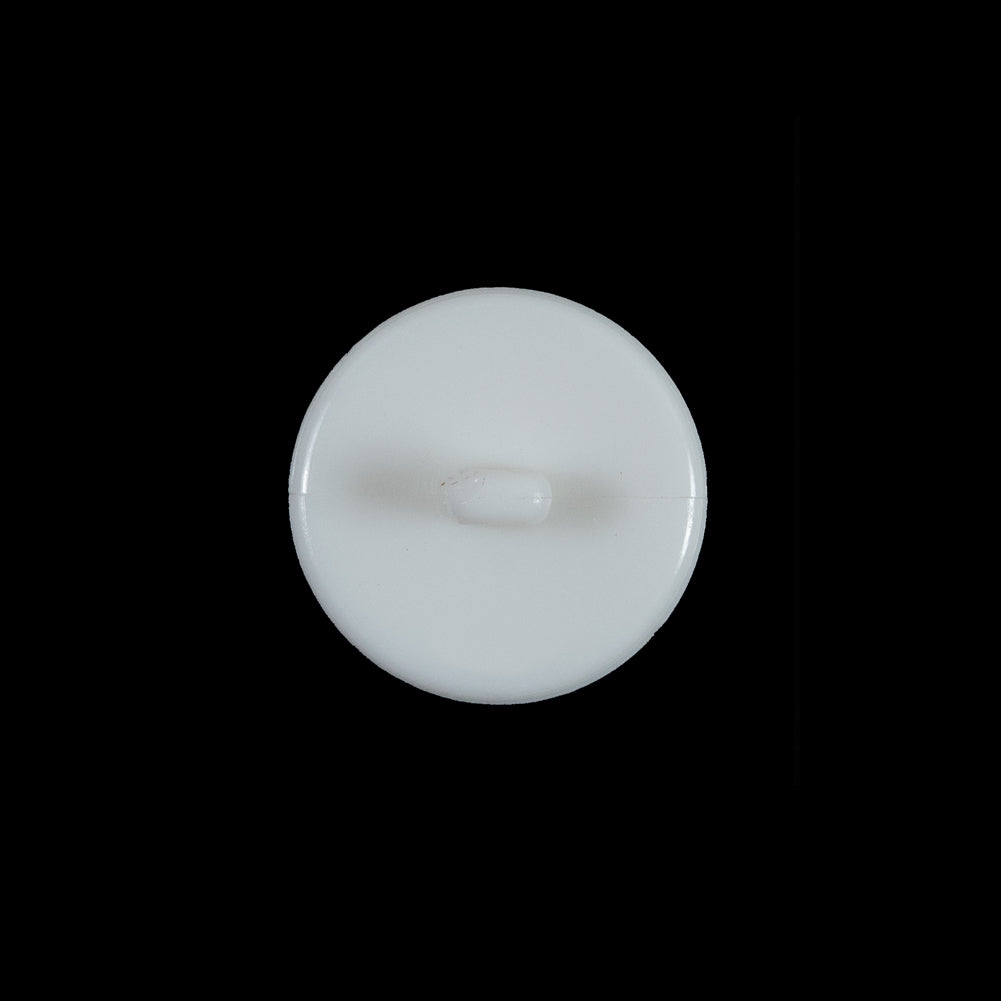 White Beveled Pinwheel Petals Shank-Back Button - 30L/19mm
