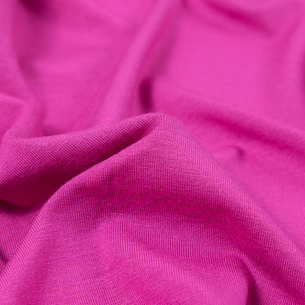 Pink Stretch Rayon Jersey