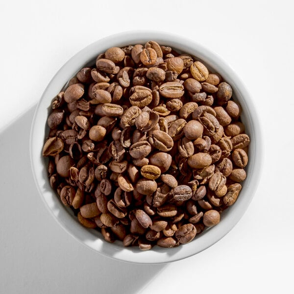 Hometown Provisions Sumatra Decaf Whole Bean Coffee 2 lb. - 5/Case