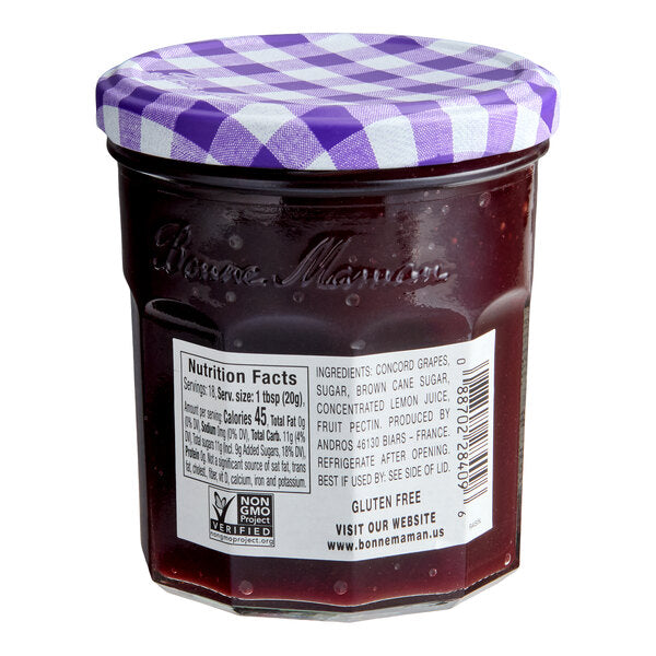 Bonne Maman Concord Grape Fruit Spread Jar 12.7 oz. - 6/Case