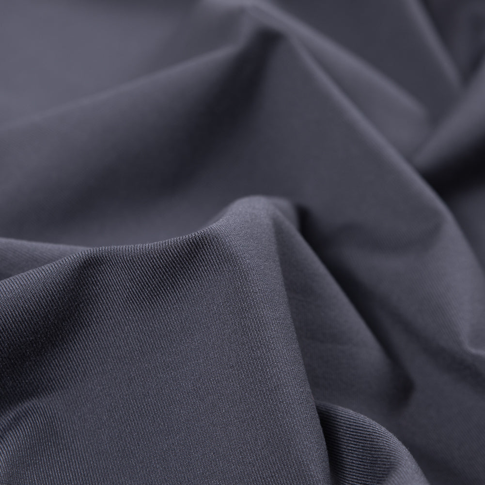 Metal Gray Stretch Eclon Jersey