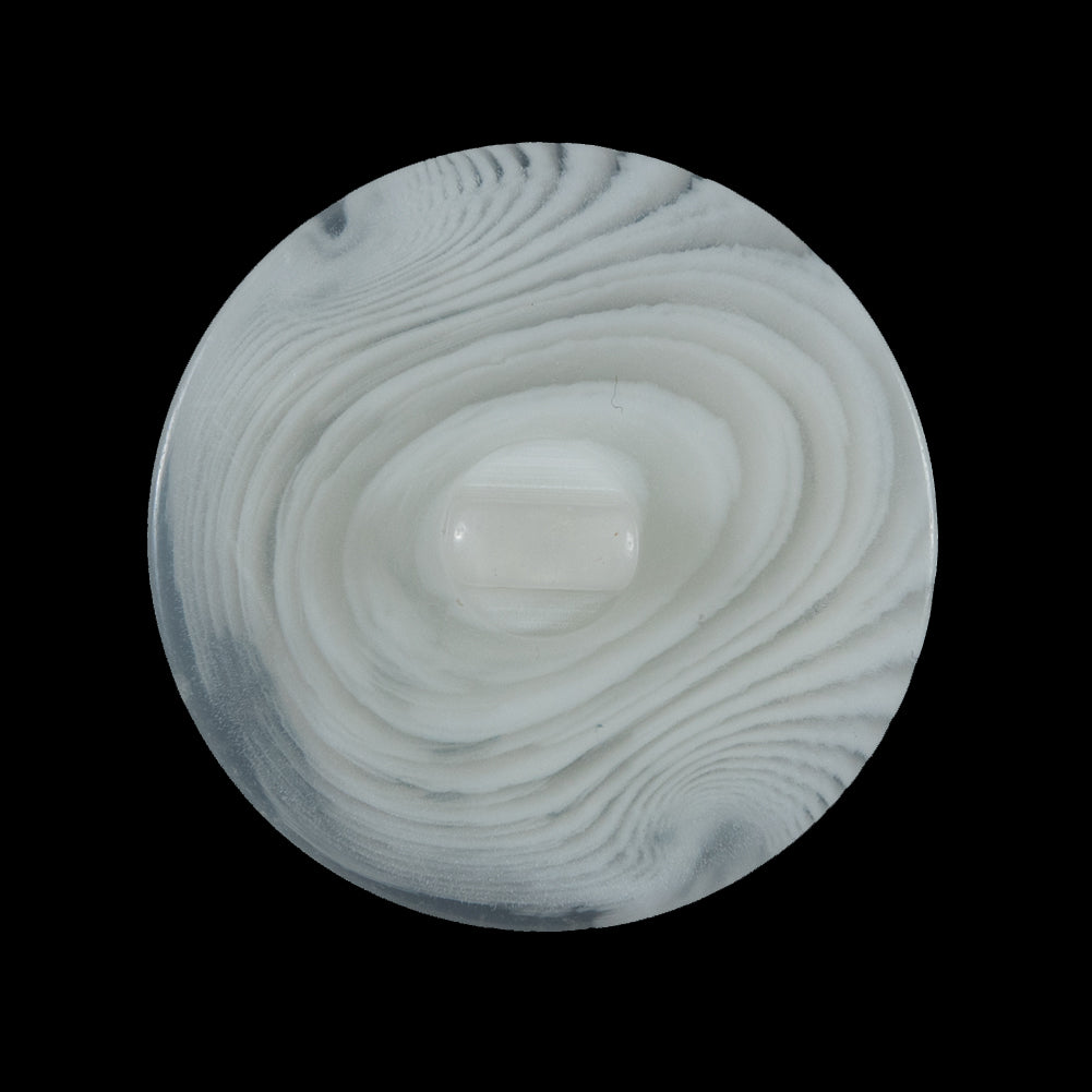 White Translucent Shank-Back Button - 44L/28mm