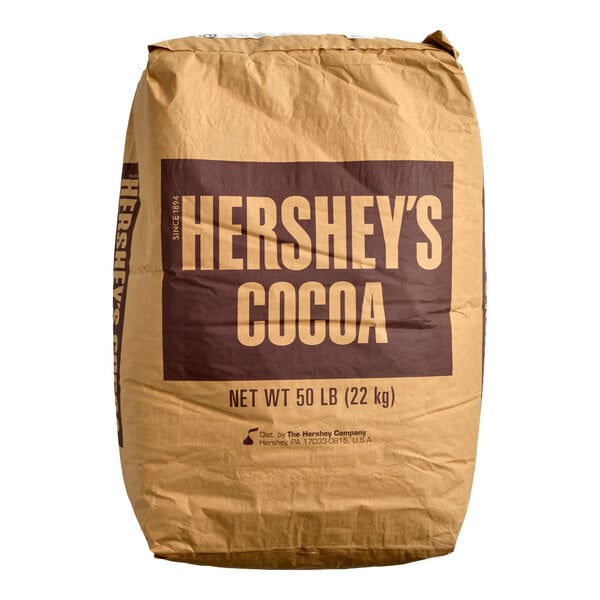 HERSHEY'S 10-12% Fat Natural Cocoa Powder 50 lb.