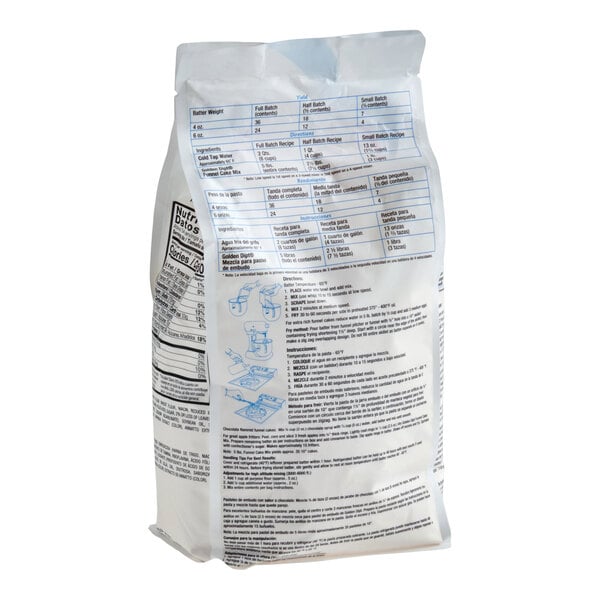 Golden Dipt Funnel Cake Mix 5 lb. - 6/Case