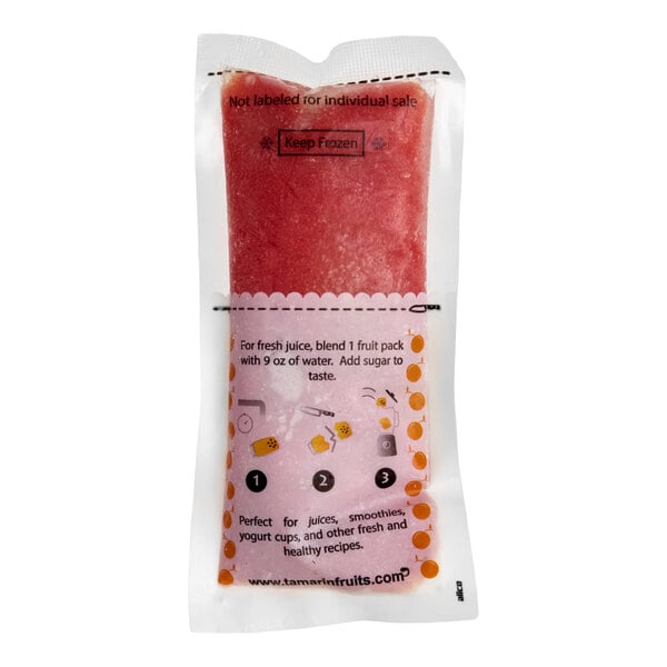 Tamarin Fruits Pink Guava Fruit Pulp Packet 90 Gram - 20/Case