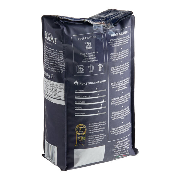 Caffe Borbone 100% Arabica Whole Bean Espresso 2.2 lb. - 6/Case