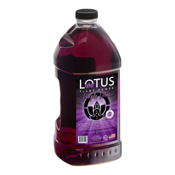 Lotus Plant Power Purple Lotus 5:1 Energy Concentrate 64 fl. oz. - 6/Case