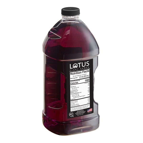 Lotus Plant Power Purple Lotus 5:1 Energy Concentrate 64 fl. oz. - 6/Case