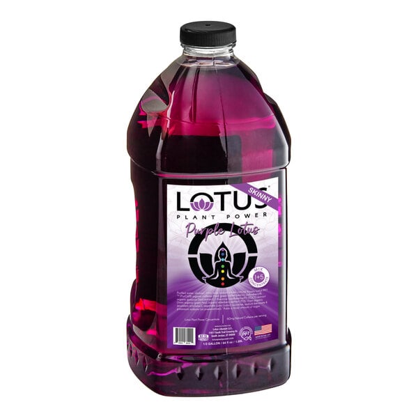 Lotus Plant Power Sugar-Free Purple Lotus 5:1 Energy Concentrate 64 fl. oz.