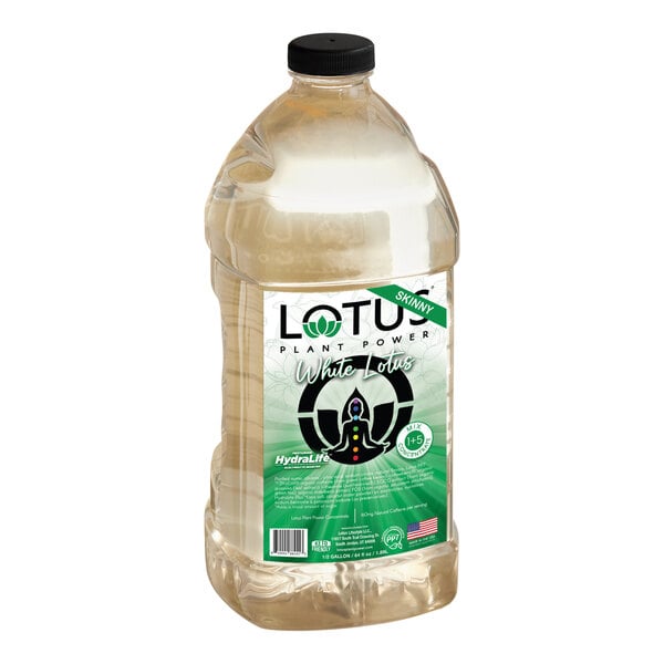 Lotus Plant Power Sugar-Free White Lotus 5:1 Energy Concentrate 64 fl. oz. - 6/Case