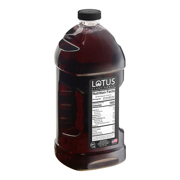 Lotus Plant Energy Ruby Red Cascara 5:1 Energy Concentrate 64 fl. oz. - 6/Case