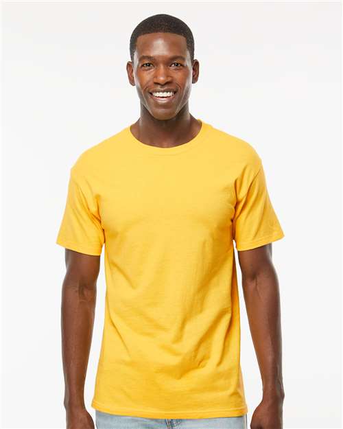 Pack: 24 Gold Soft Touch Short Sleeve Crewneck T-Shirt