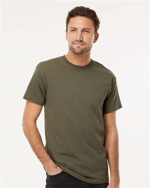 Pack: 24 Gold Soft Touch Short Sleeve Crewneck T-Shirt