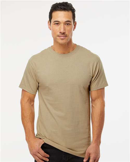 Pack: 24 Gold Soft Touch Short Sleeve Crewneck T-Shirt