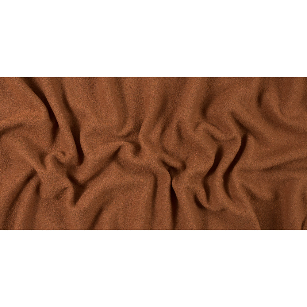 Boiled Wool Coating Fabric - Adobe Brown - Ketil Collection