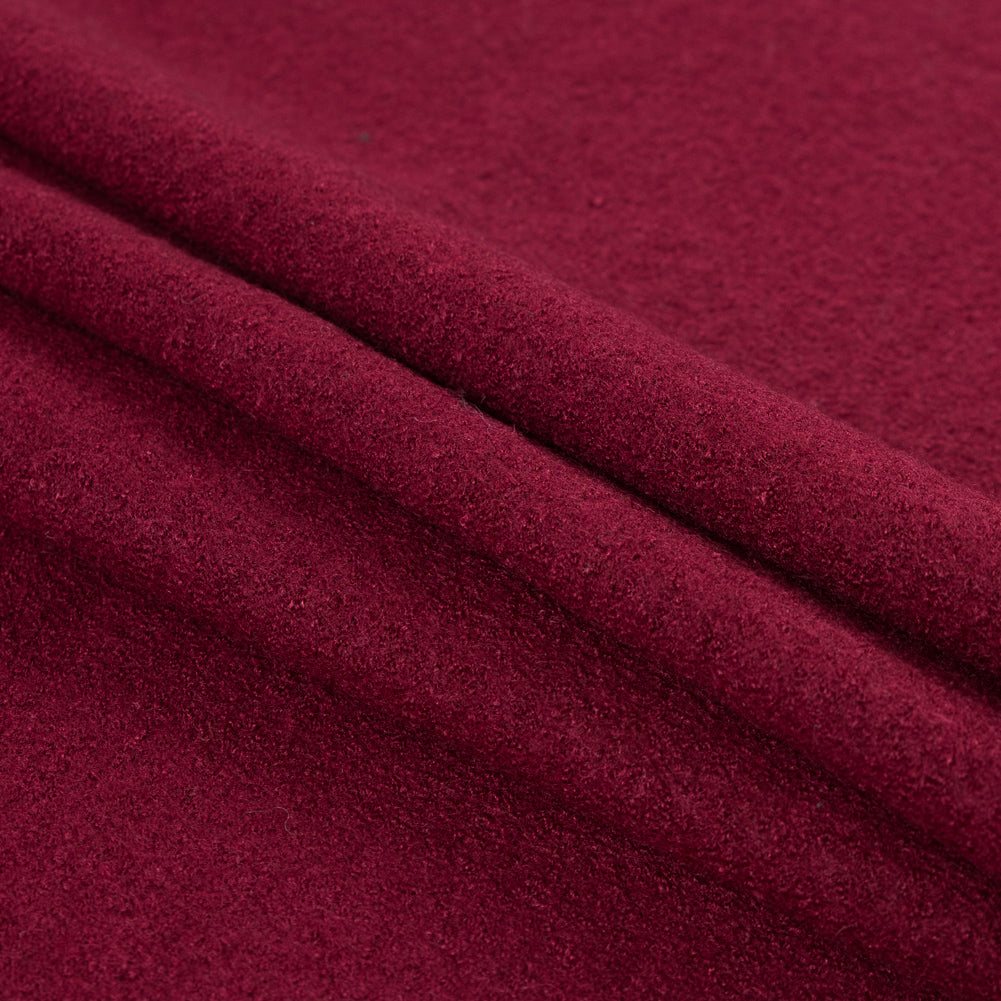 Boiled Wool Coating Fabric - Rumba Red - Ketil Collection