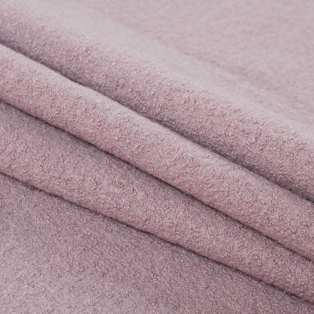 Boiled Wool Coating Fabric - Deauville Mauve - Ketil Collection