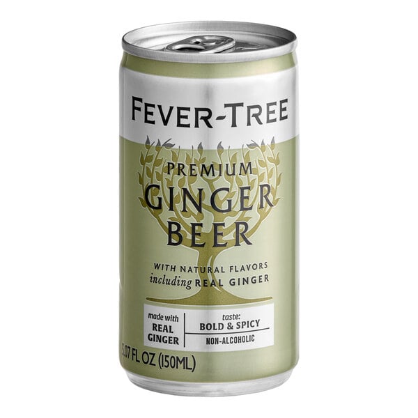 Fever-Tree Premium Ginger Beer Can 5 fl. oz. - 24/Case
