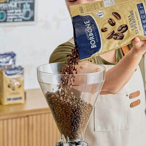 Caffe Borbone Crema Superiore Whole Bean Espresso 2.2 lb. - 6/Case