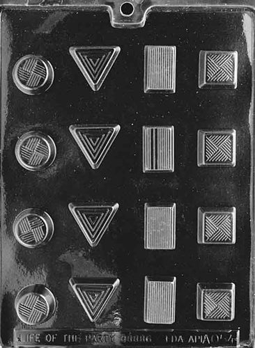 Bite Size Pieces Chocolate Mold - LPAO054