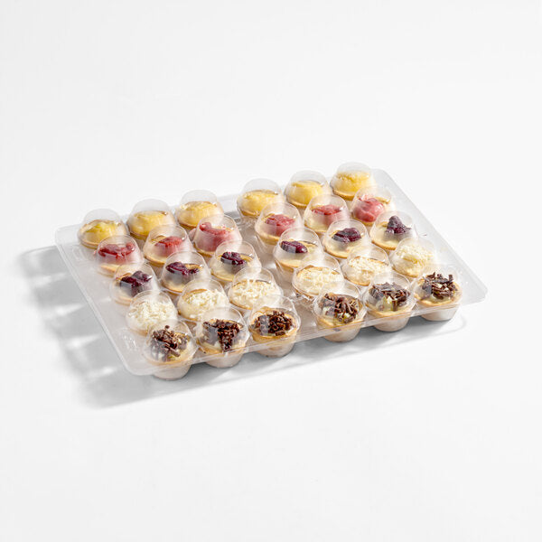 Cuisine Innovations Mini Assorted Cheesecake 1 oz. - 60/Case
