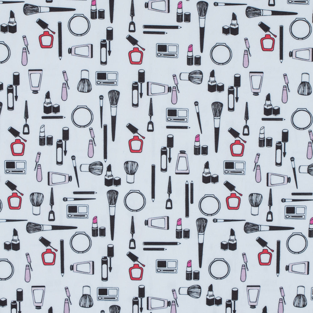 Make-Up Digitally Printed on a Stretch Neoprene/Scuba Knit