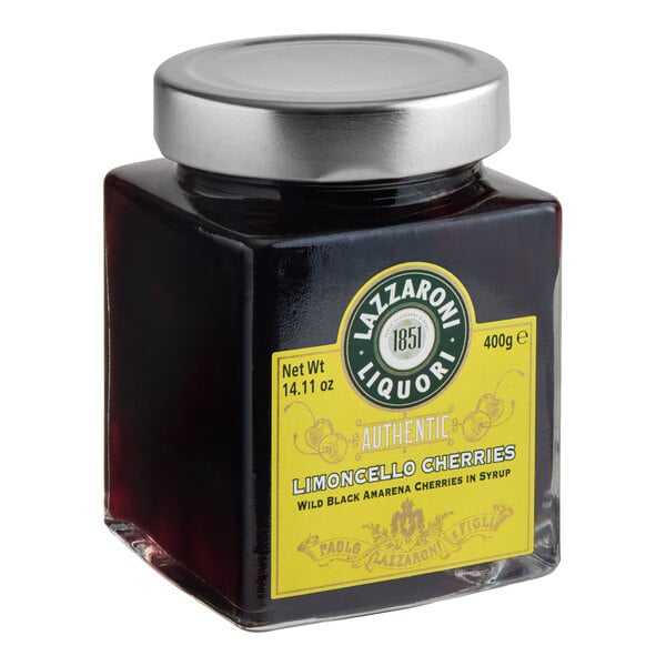 Lazzaroni Limoncello Cherries 400 Grams - 12/Case