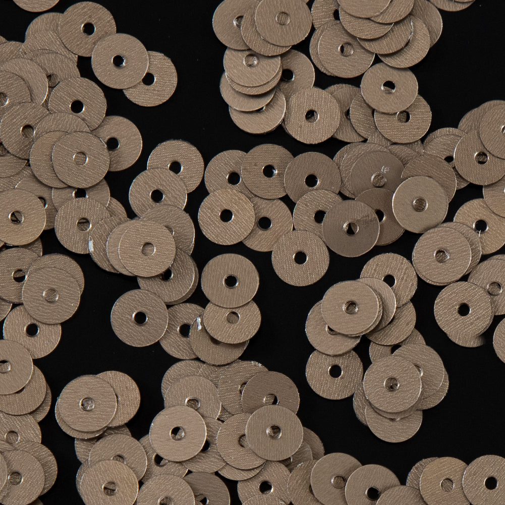 Bag of Antique Gold Dull-Bright Loose Sequins - 5mm