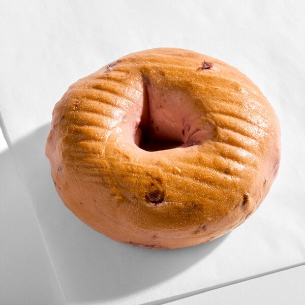 Original Bagel 4.5 oz. New York Style Very Berry Bagel - 75/Case