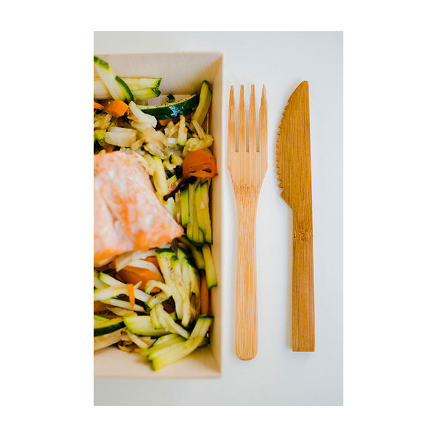 Packnwood Bamboo Fork, 6.3", Case of 250