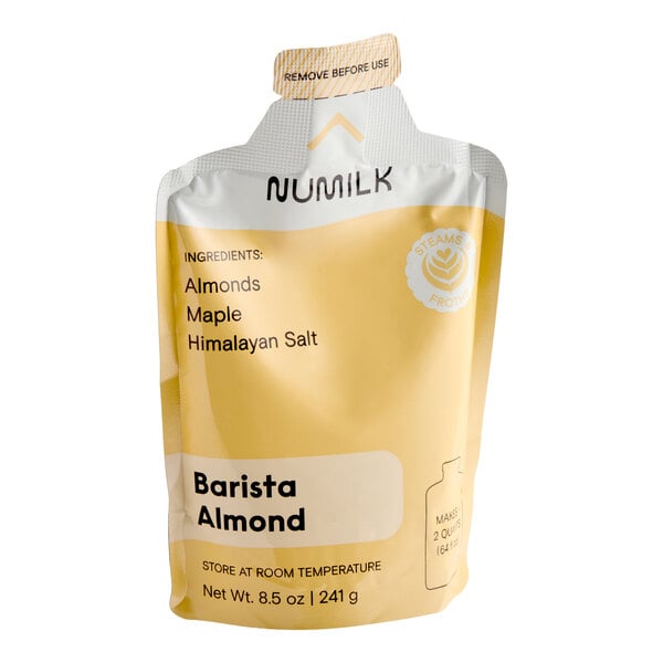 Numilk Commercial Barista Almond Milk Base 8.5 oz. - 48/Case