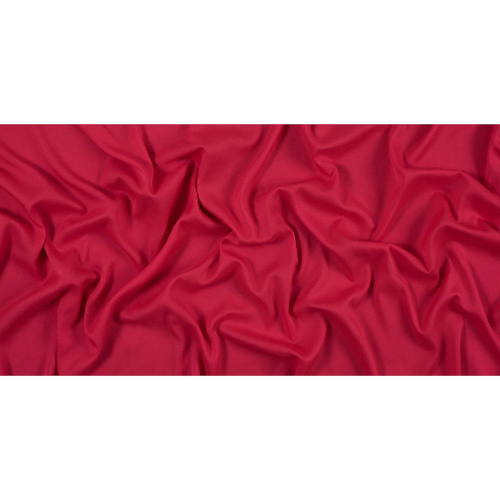 Teaberry Stretch Polyester Woven