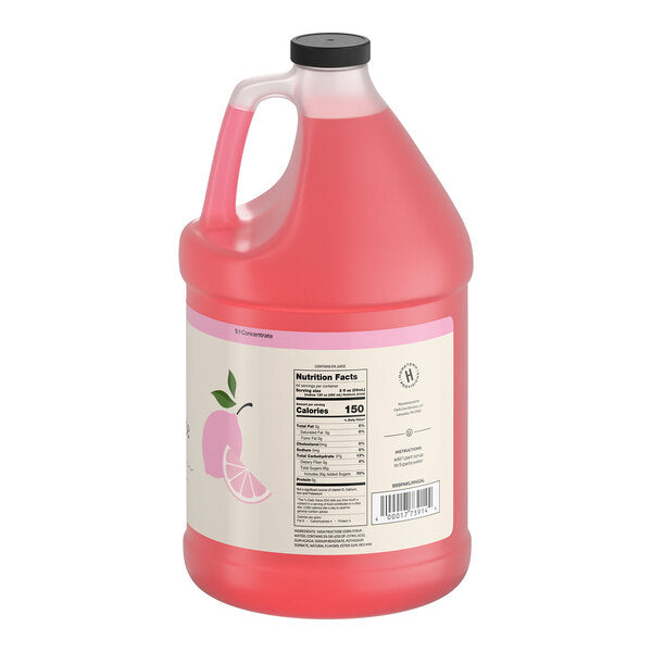Hometown Provisions Pink Lemonade Beverage 5:1 Concentrate 1 Gallon - 4/Case